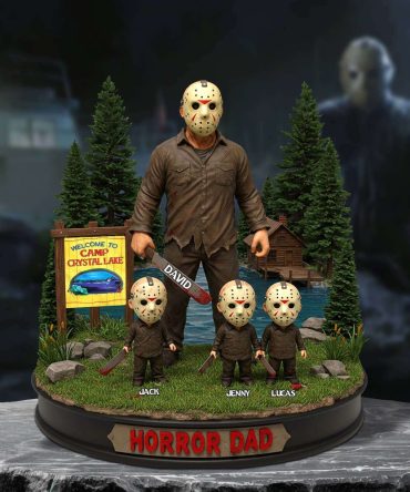 Christmas Horror Dad Acrylic Plaque - Personalized Gifts For Dad 03Qhtn050525