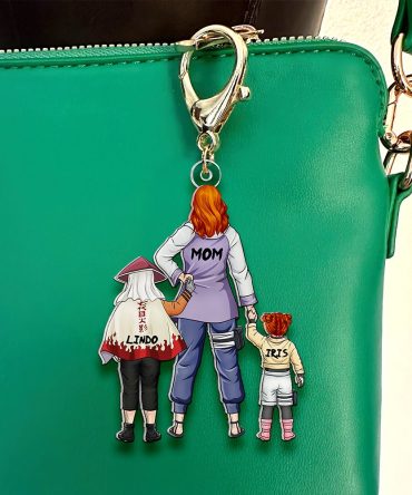 Personalized Gifts For Mom Keychain Mom And Kids 05Qhhu220225Pa
