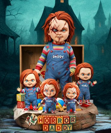 Horror Dad Plaque - Personalized Gifts For Dad 01Qhlu060525