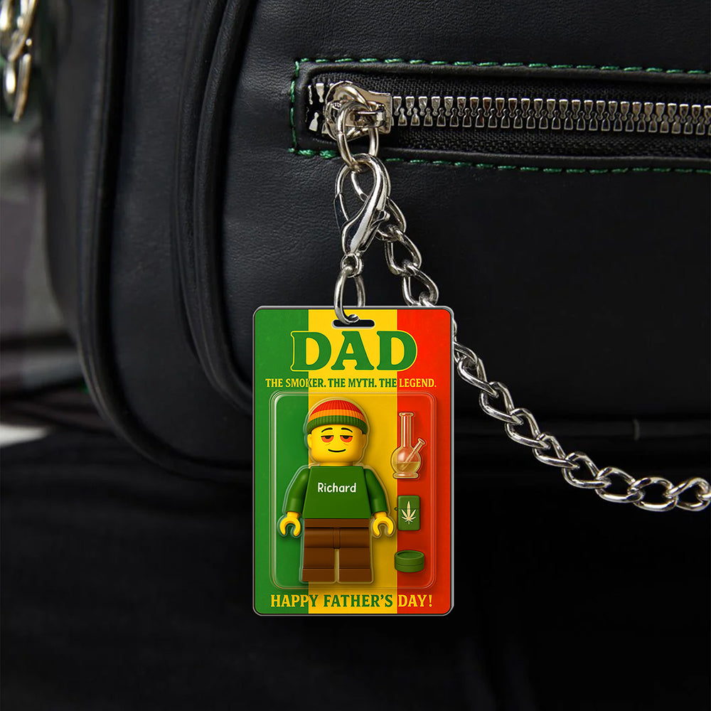 Legend Dad Keychain - Personalized Gifts For Dad 03Toqn080525 - Image 2