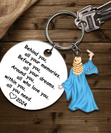 Personalized Gifts For Graduation Tag Keychain 02Acdt131224Tm