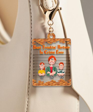 Personalized Gifts For Mom Keychain Mother'S Day Best Partner In Crime 03Kamh030325Pa