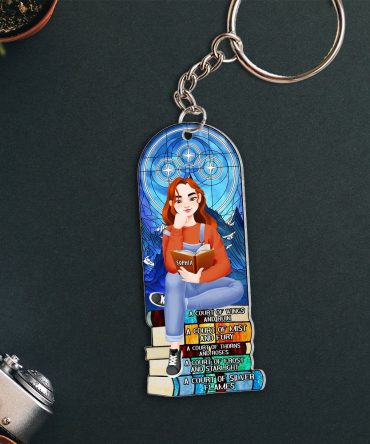 Personalized Gifts For Book Lover Keychain 03Hupu271224Pa