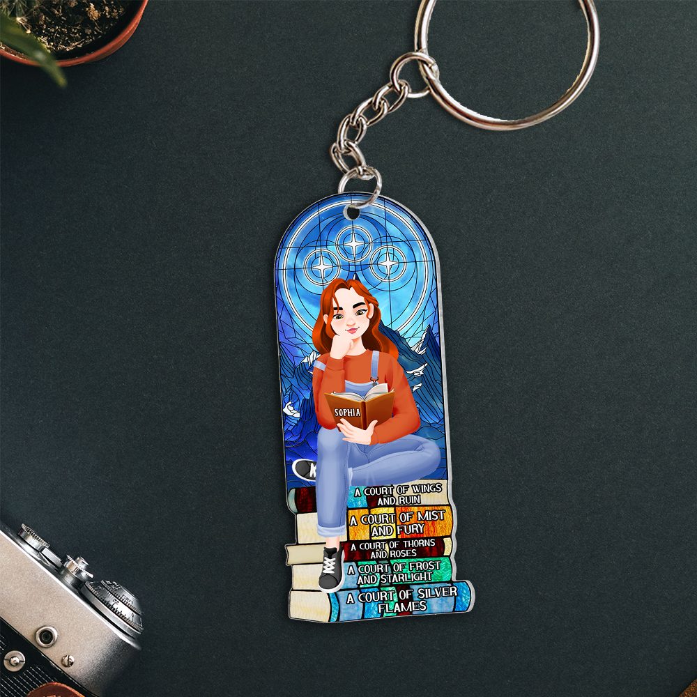 Personalized Gifts For Book Lover Keychain 03Hupu271224Pa
