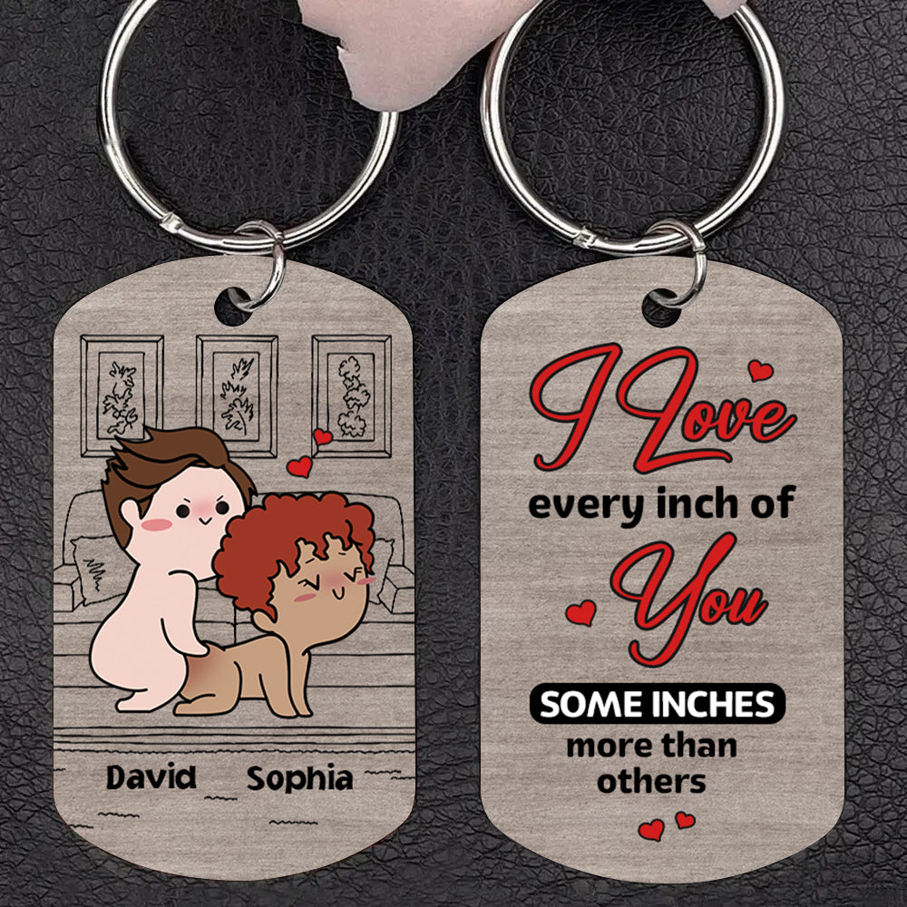 Personalized Gifts For Couple Keychain Naughty Couple 01Xqdt191224Hh - Image 2