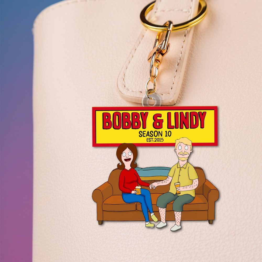 Personalized Anniversary Gift For Couple Keychain 02Ohtn280225Pa - Image 2