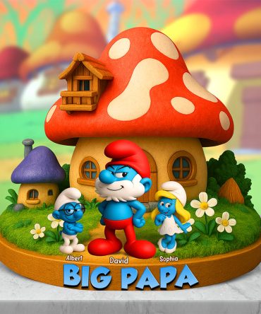Big Dad Acrylic Plaque - Personalized Gifts For Dad 01Toqn050525