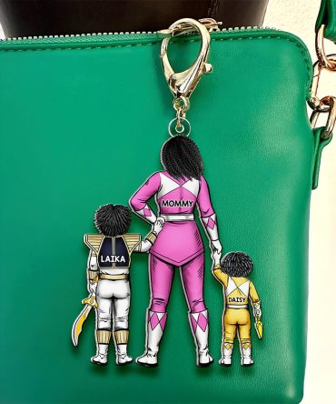 Personalized Gifts For Mom Keychain Power Mom And Kids 01Qhhu200225Hh