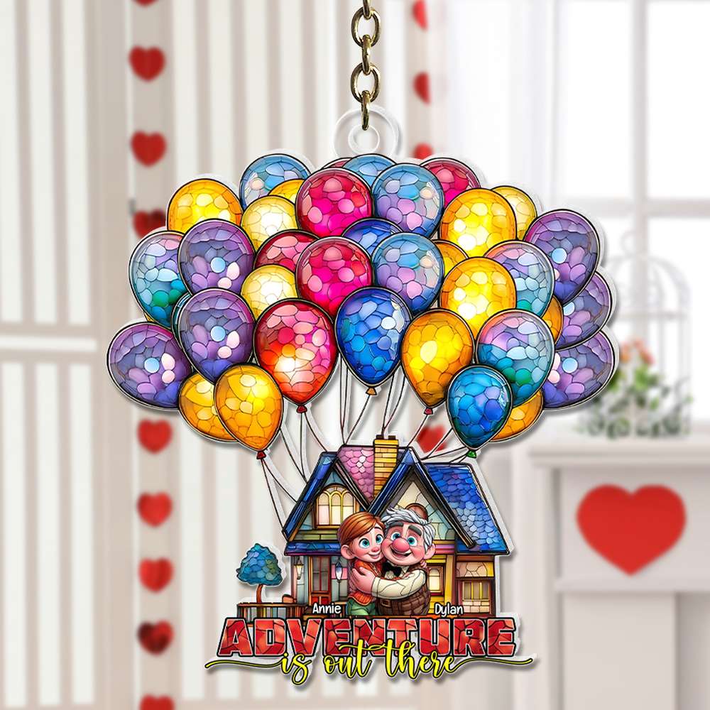 Customized Gifts For Couple Love Movie Acrylic Keychain 01Xqlu021224