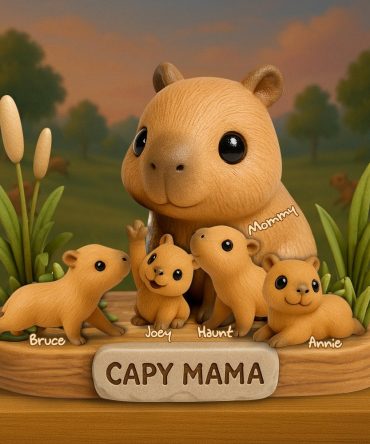 Water Pudge Mom Acrylic Plaque - Personalized Gifts For Mother 05Nalu150425