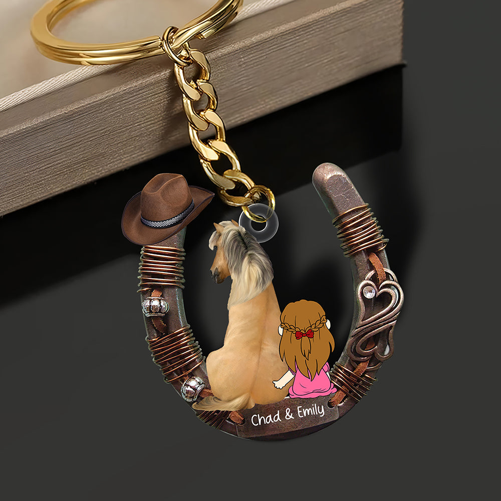 Personalized Gifts For Horse Lovers Keychain 04Ohqn200125Hg - Image 2