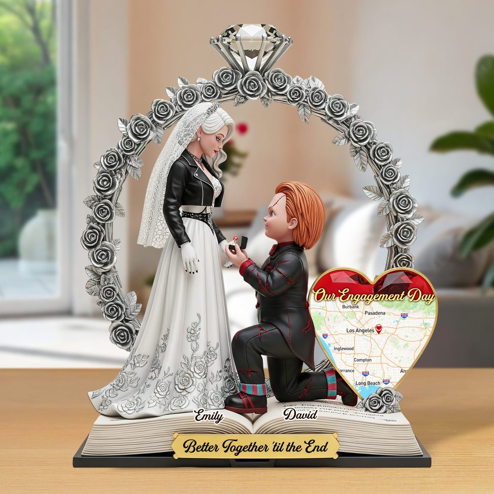 Anniversary Acrylic Plaque - Personalized Gifts For Couple 03Ohpu090725