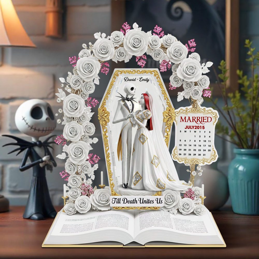 Couple Anniversary Acrylic Plaque - Personalized Gifts For Couple 01Ohpu090725