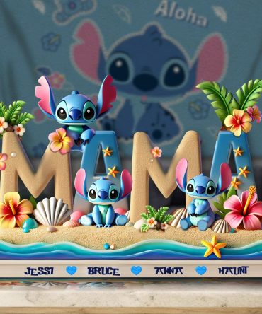 Christmas Mama & Her Little Joys – Personalized Gifts For Mom 01Tglu040425