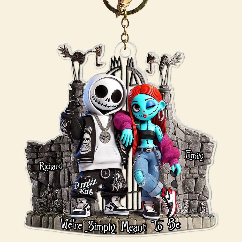 Personalized Gifts For Couple Keychain 04Tgqn220125 - Image 5