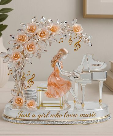 Holiday Harmony Piano Plaque – Personalized Xmas Gifts For Her 01Qhdt090725
