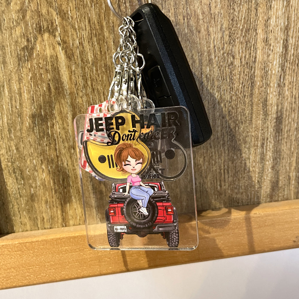Personalized Gifts For Girl Keychain With Charms 02Hutn030624Hh - Image 4