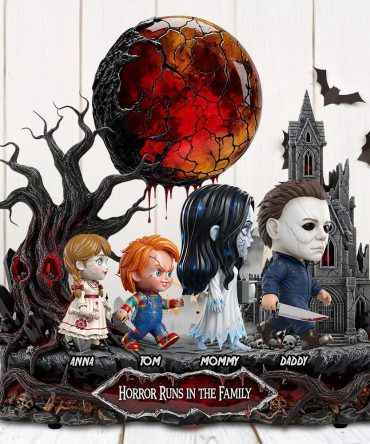 Horror Slay Family Acrylic Plaque Personalized Gifts For Family 02Ohdt130625