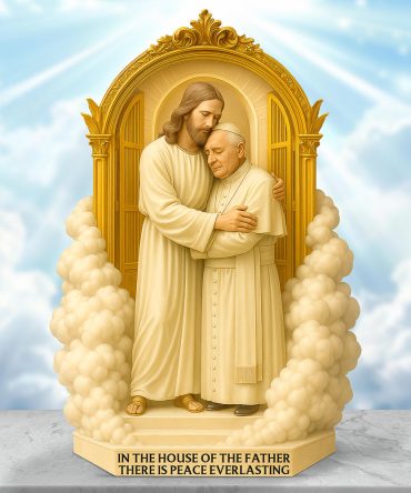 There Is Peace Everlasting - Pope Francis Plaque 02Ohqn220425