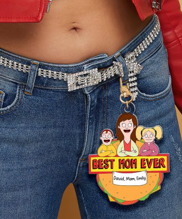 Personalized Gifts For Mom Keychain Best Mom Ever 02Toqn100225Hg