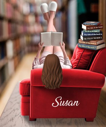 Chill Girl Book Lover Acrylic Plaque Personalized Gifts For Book Lovers 02Ohdt300525