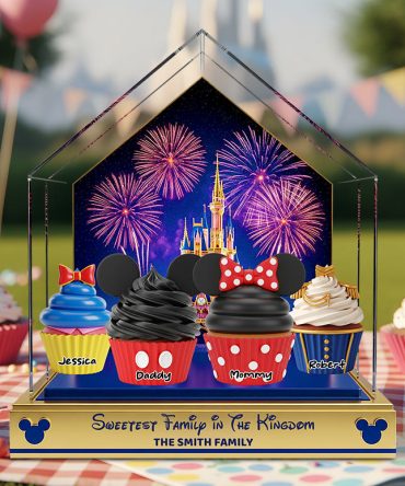 Kingdom Of Cupcakes Acrylic Plaque Personalized Gifts For Family 01Ohdt100625