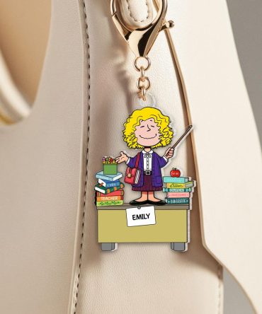 Personalized Gifts For Teacher Keychain 01Ohpu150125
