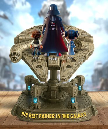 The Best Galaxy Father Acrylic Plaque - Personalized Gifts For Father 01Ohqn030525