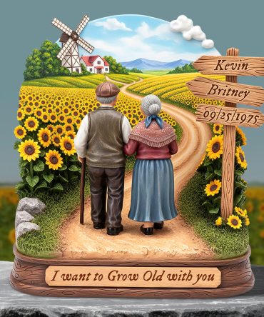 Old Couple Acrylic Plaque Personalized Gifts For Couple 05Nadt270525
