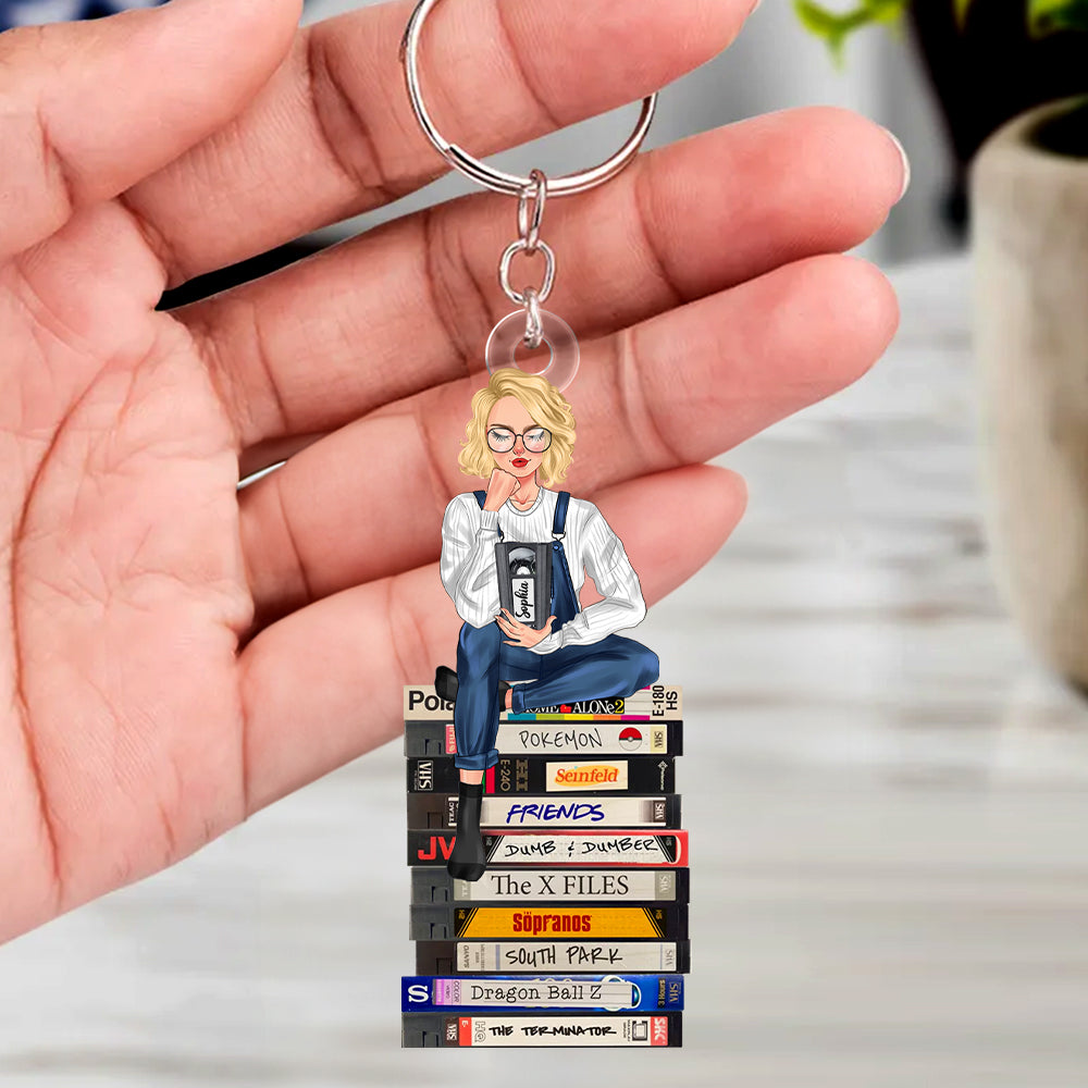 Personalized Gifts For Movie Lovers Keychain 02Ohtn040225Tm - Image 4
