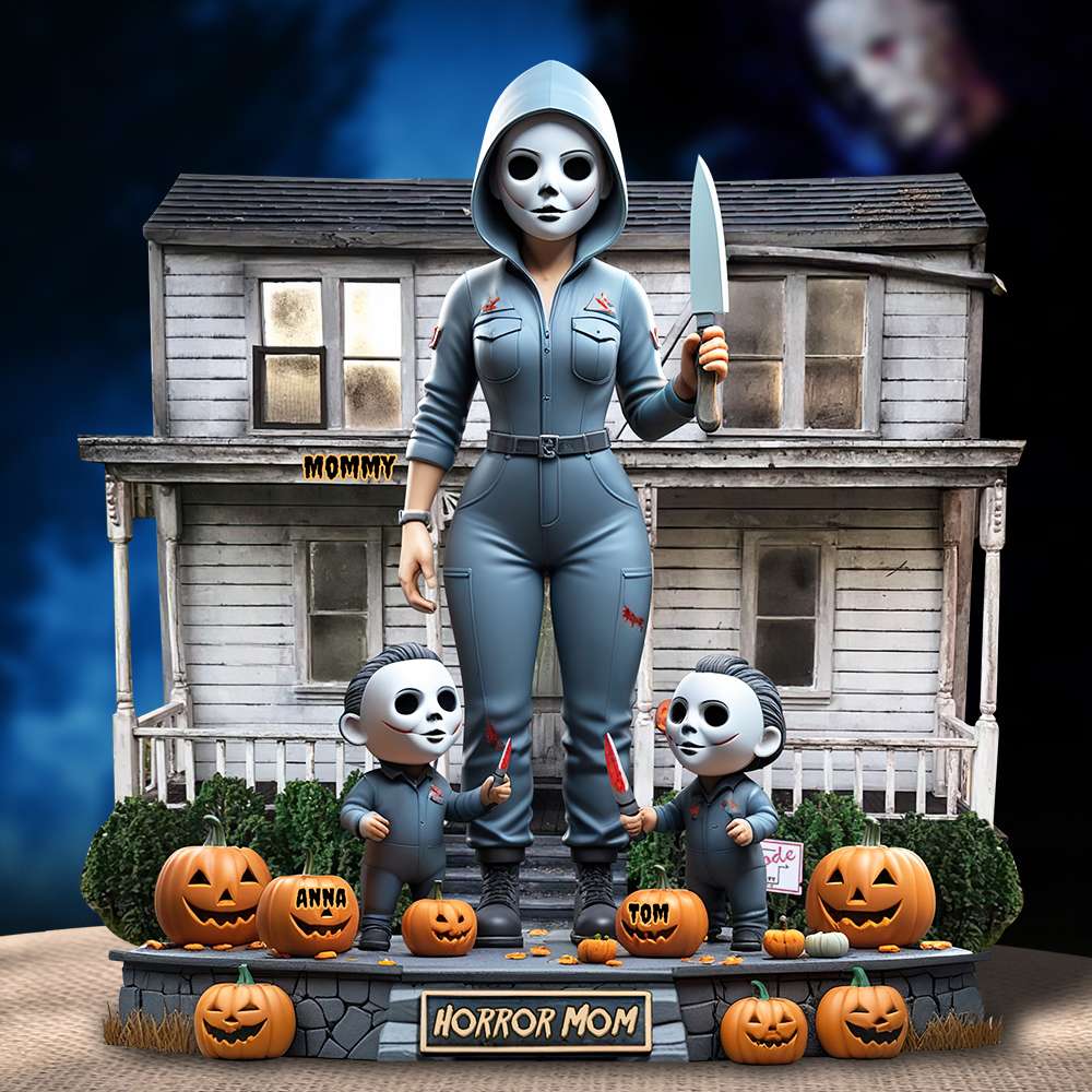 Horror Mom Slay Acrylic Plaque - Personalized Xmas Gifts For Mom 01Qhdt160425