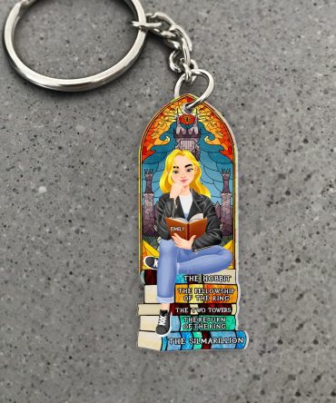 Personalized Gifts For Book Lover Keychain 02Hupu271224Pa