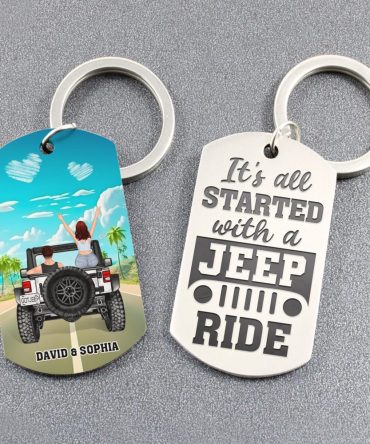 Personalized Gifts For Off Road Couple Keychain 04Topu120642Tm