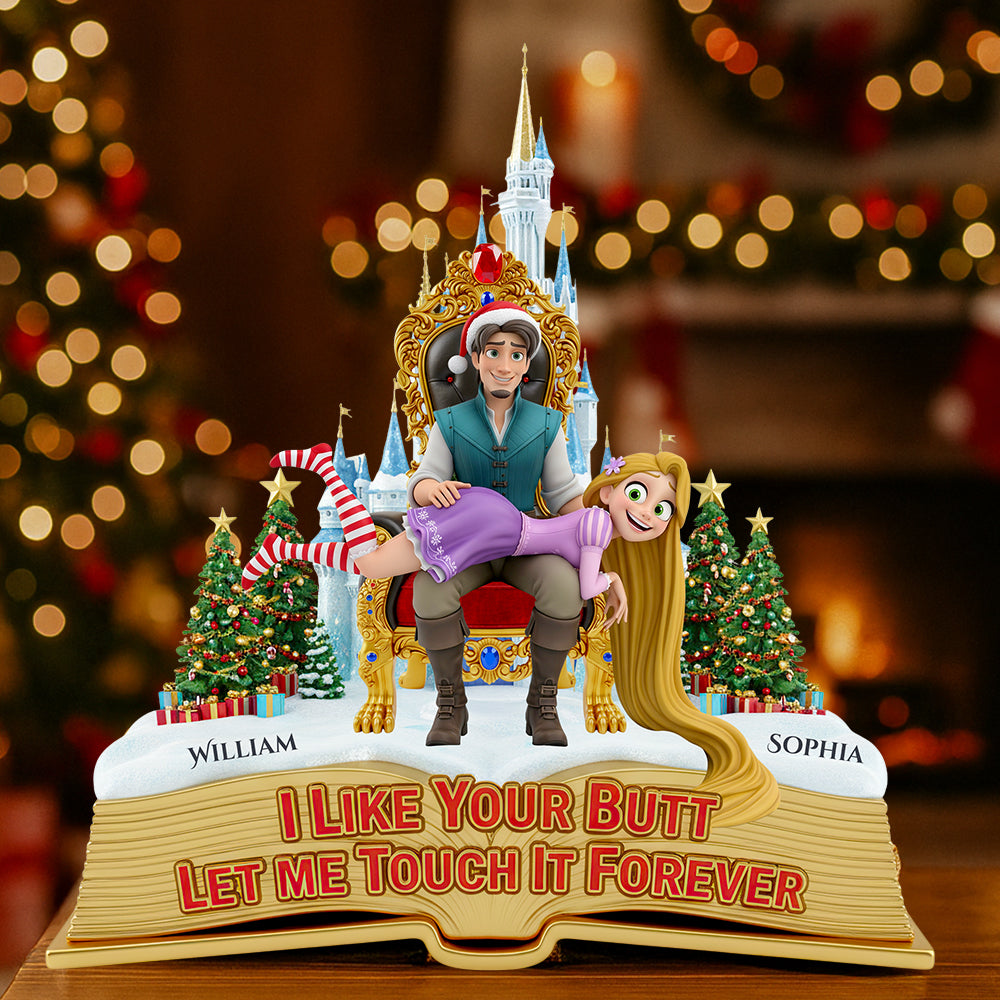 Touch Of Love Christmas Acrylic Plaque Personalized Gifts For Couple 01Nadt160925