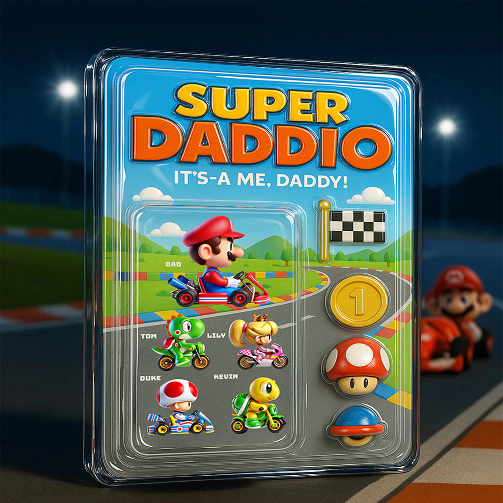 Super Daddio Acrylic Plaque Personalized Gifts For Dad 02Tgdt290425
