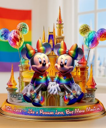 Magic Castle Acrylic Plaque Personalized Gifts For Lgbt Couple 05Tgdt300525