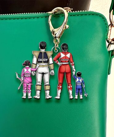 Personalized Gifts For Family Keychain The Holding Hands Family 02Qhhu240225Hh