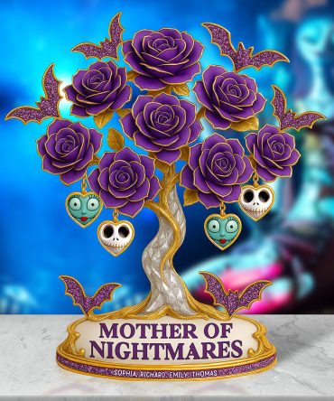 Mom Flowers Acrylic Plaque - Personalized Gifts For Mom 03Ohqn240425