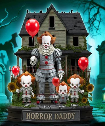 Horror Daddy Acrylic Plaque - Personalized Gift For Dad 02Qhlu030525