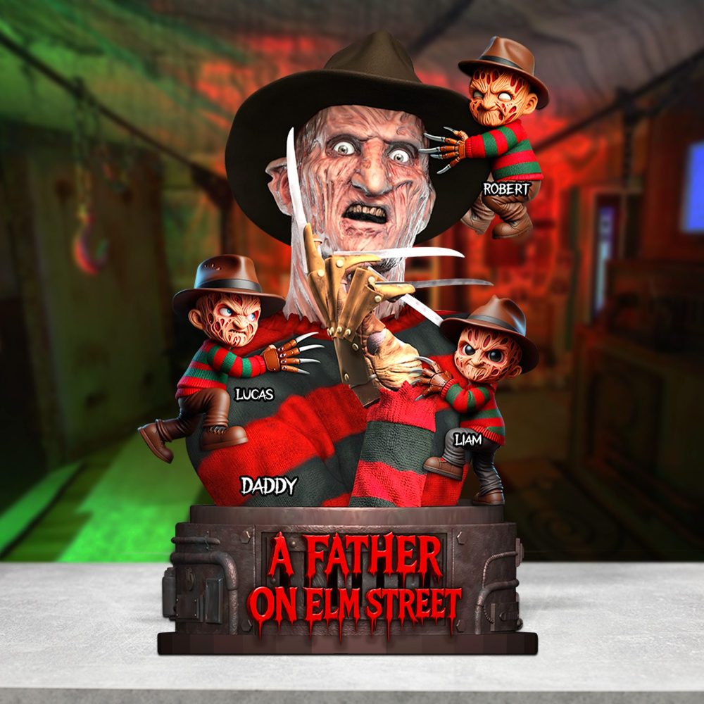 Horror Dad Acrylic Plaque Personalized Gifts For Dad 02Ohpu150525