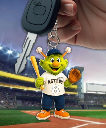 Cute Mascot Baseball Acrylic Keychain - Personalized Gifts For Baseball Lovers 04Ohlu070725