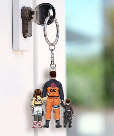 Dad Keychain - Personalized Gifts For Dad 01Qhhu120525Pa