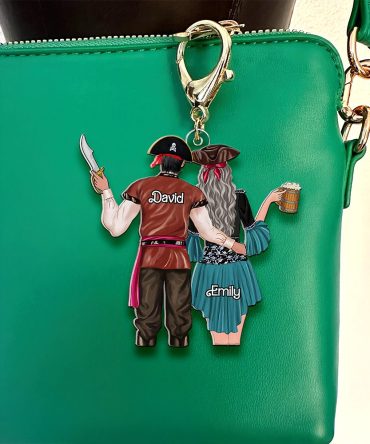 Personalized Gifts For Couple Keychain 01Qhhu180225Hh