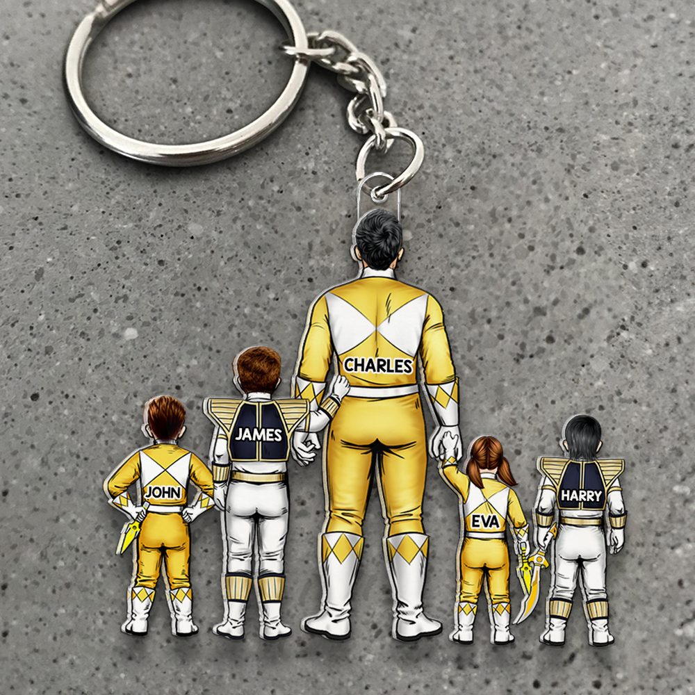 Dad Acrylic Keychain - Personalized Gifts For Father 05Qhhu020525Hh - Image 3