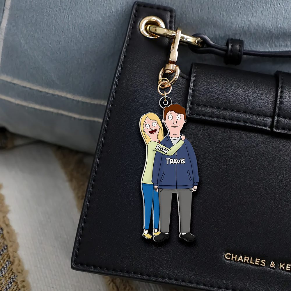 Personalized Gifts For Couple Keychain Tiktok - Image 7
