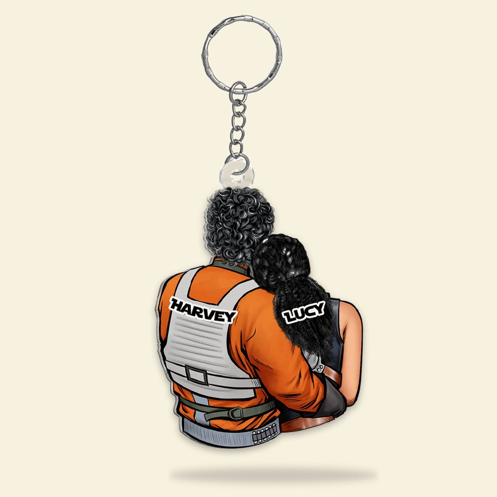 Personalized Gifts For Couple Keychain 09Qhhu110125Hh - Image 4