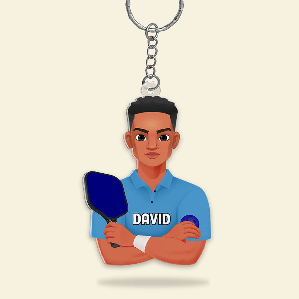 Personalized Gifts For Pickleball Lover Keychain 013Qhhu220125Pa - Image 4