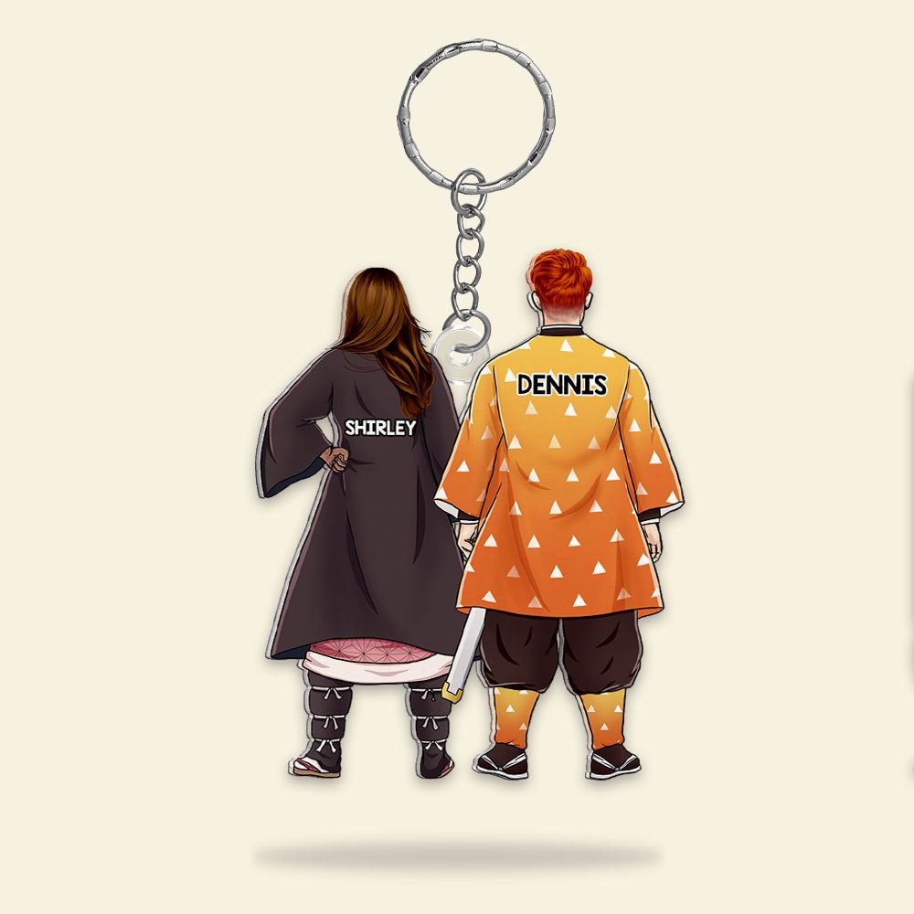 Personalized Gifts For Couple Keychain 03Qhhu130125Hg - Image 4