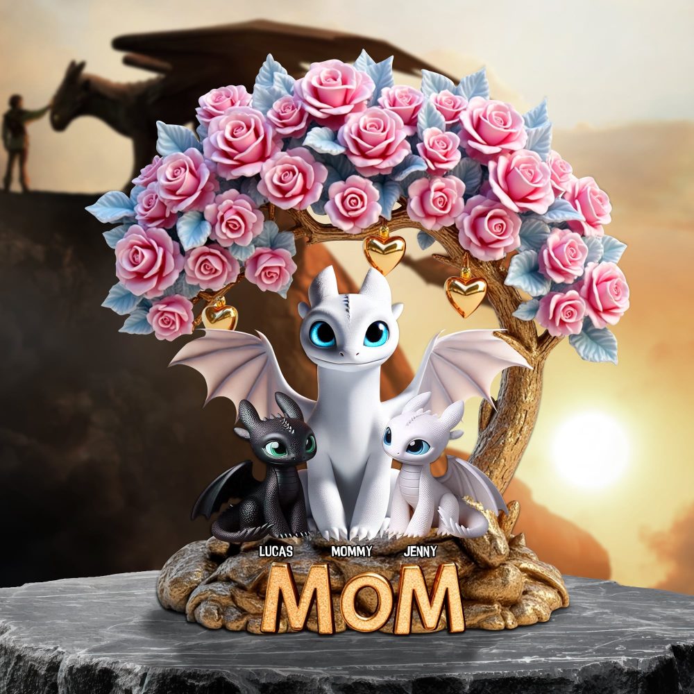 Mom Plaque - Personalized Gifts For Mom 03Tgtn190425 - Image 2