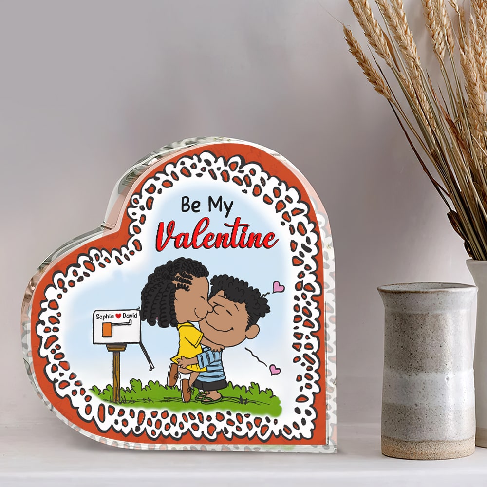 Personalized Gifts For Couple Heart Plaque 01Ohtn251224Hg Be My Valentine